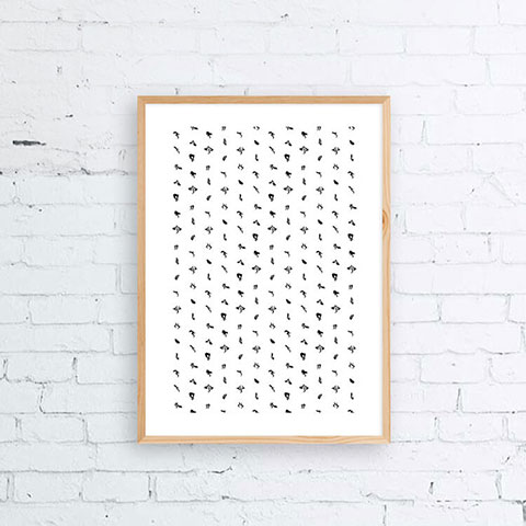 Sérigraphie Motif n° 10